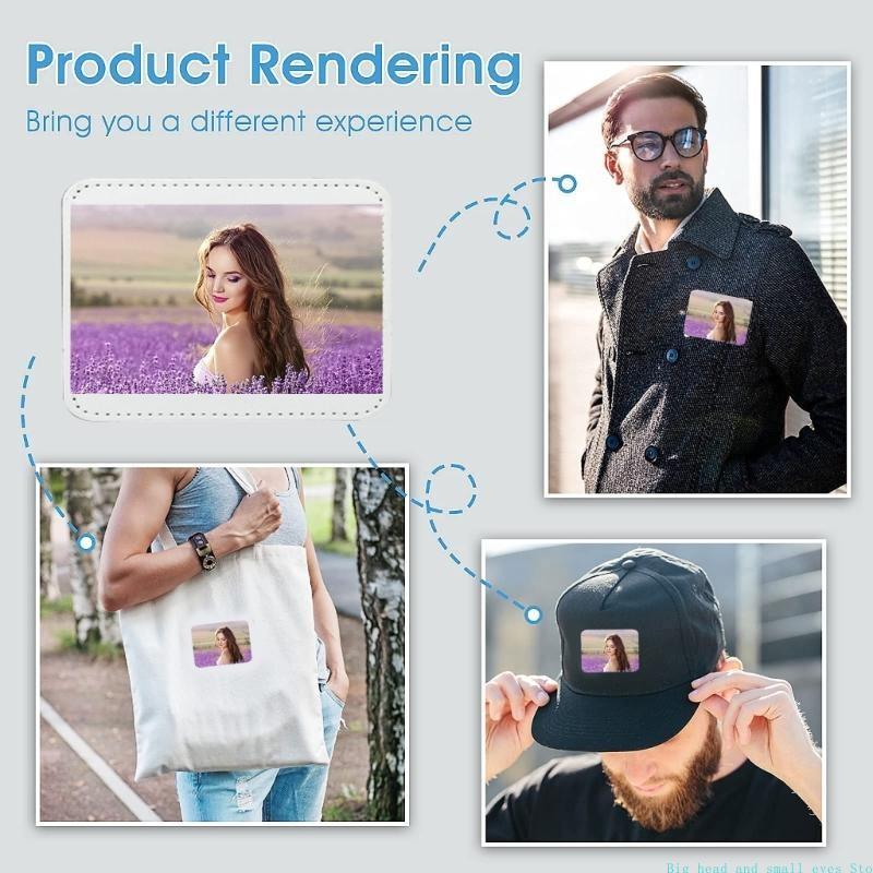 581C 10개 빈 가죽 모자 패치 모자 청바지 셔츠  - Hat Sublimation Blank 리뷰 및 가격