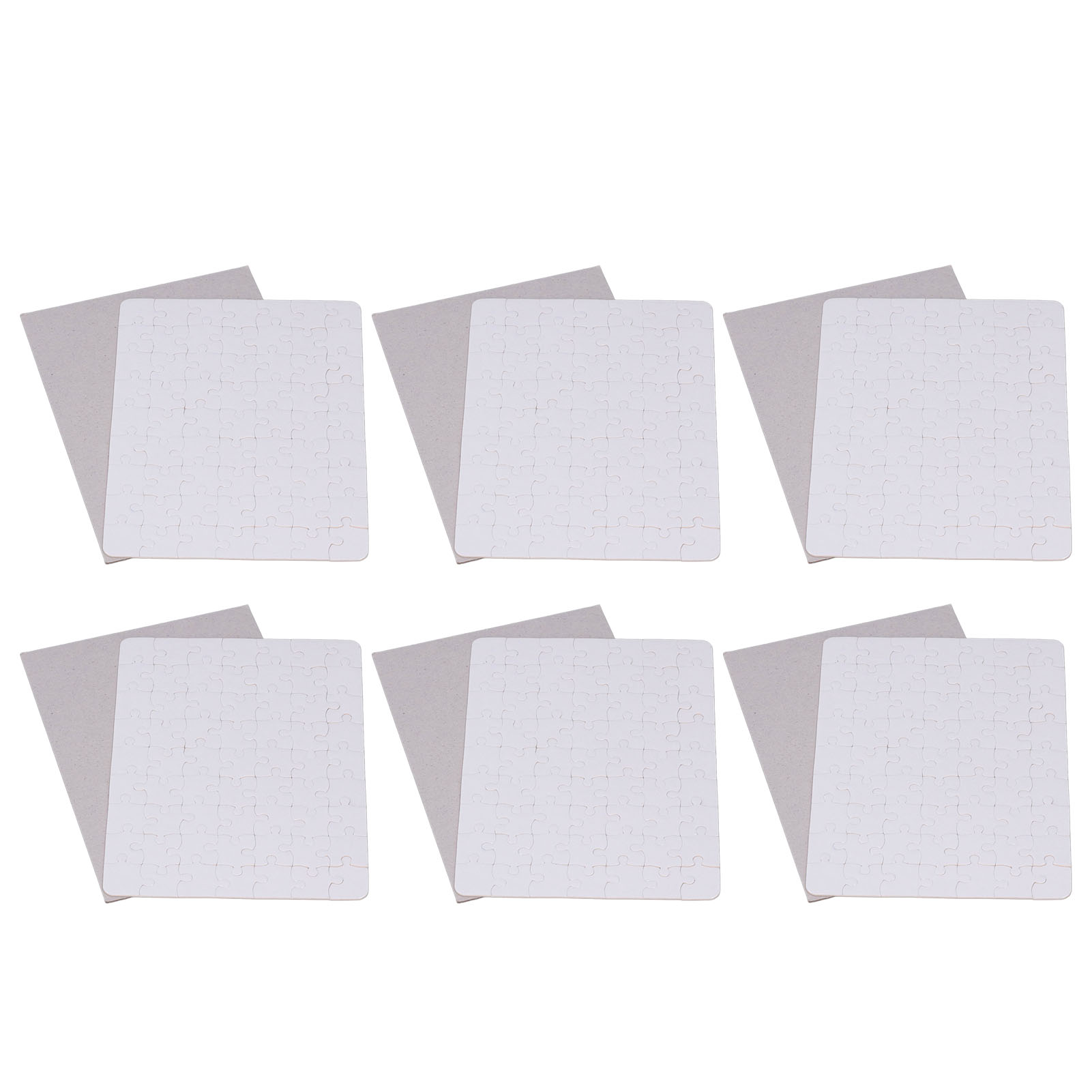 6세트 블랭크 퍼즐 13x18cm 화이트 조립식 DIY - Puzzle Blank White 리뷰 및 가격