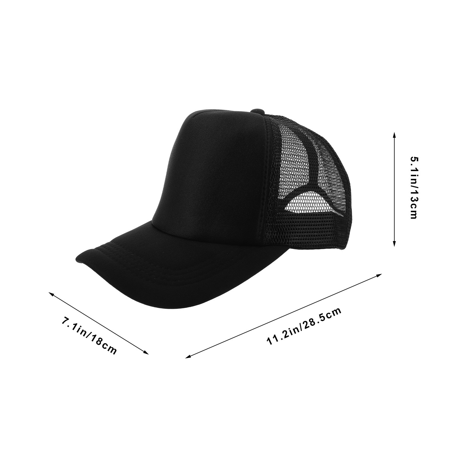 5개 세트의 통기성 좋은 야구 모자, 러닝용 메시 모자 - Hat Sublimation Blank 리뷰 및 가격